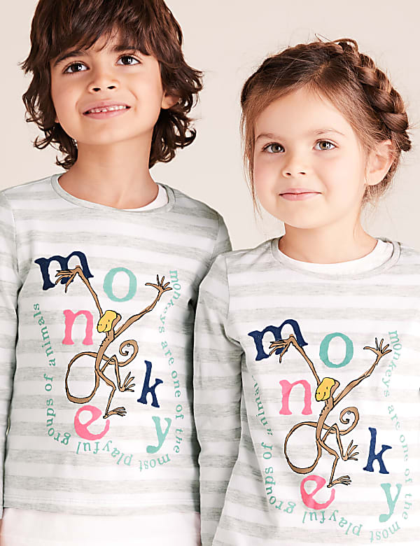 Roald Dahl&trade; & NHM&trade; Monkey Top (2-7 Yrs)