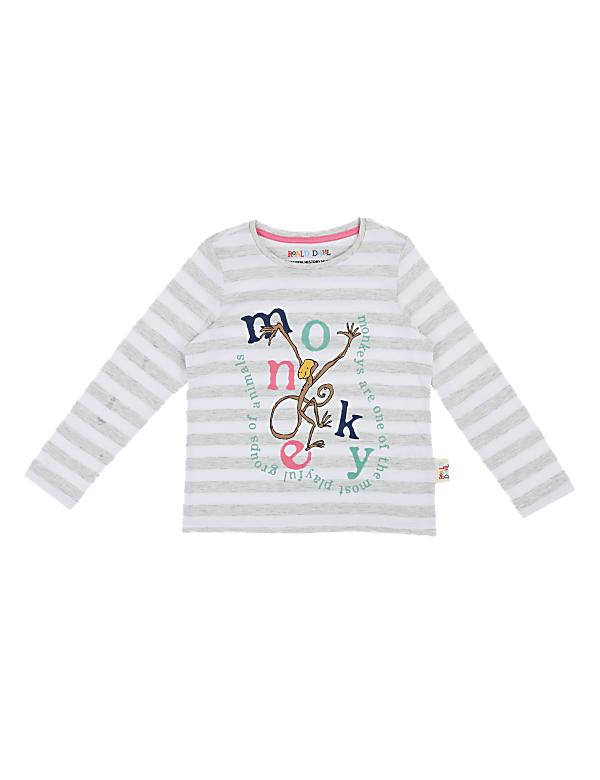 Roald Dahl&trade; & NHM&trade; Monkey Top (2-7 Yrs)