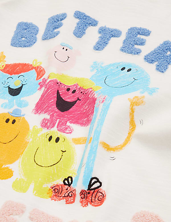 Pure Cotton Mr Men™ & Little Miss™ Top (2-7 Yrs)