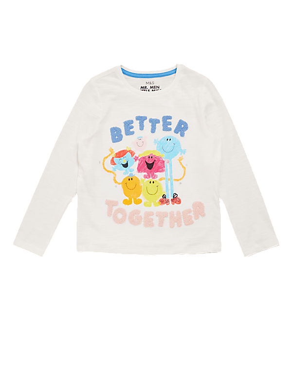 Pure Cotton Mr Men™ & Little Miss™ Top (2-7 Yrs)