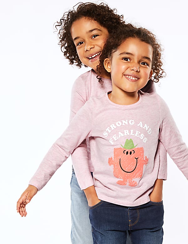 Pure Cotton Mr Men™ Top (2-7 Yrs)