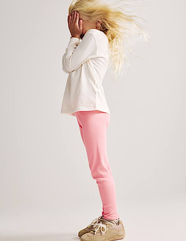 Set van 5 katoenrijke leggings (2-8 jaar) - BE