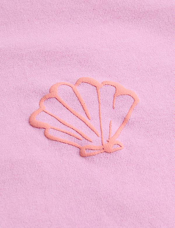 Pure Cotton Shell T-Shirt (2-8 Yrs)