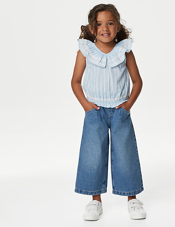 Pure Cotton Woven Top (2 - 8 Yrs)