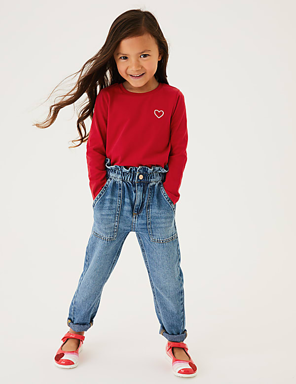 3pk Pure Cotton Animal Tops (2-7 Yrs)