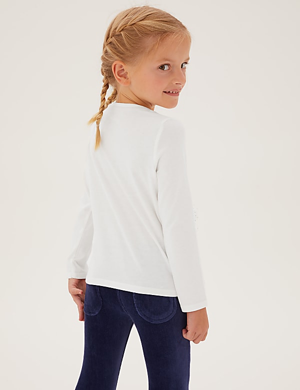 Pure Cotton Leopard Top (2-7 Yrs)