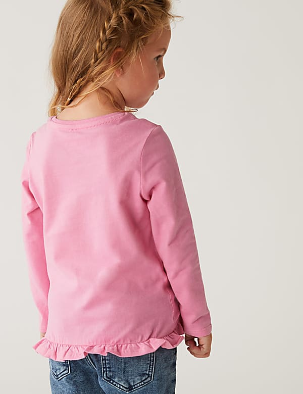Pure Cotton Sequin Unicorn Top