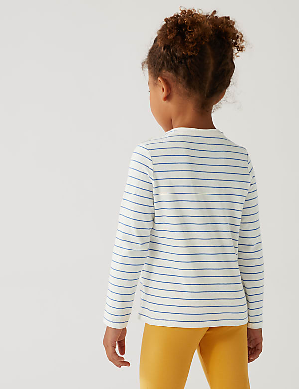 5pk Pure Cotton Bunny & Plain Tops