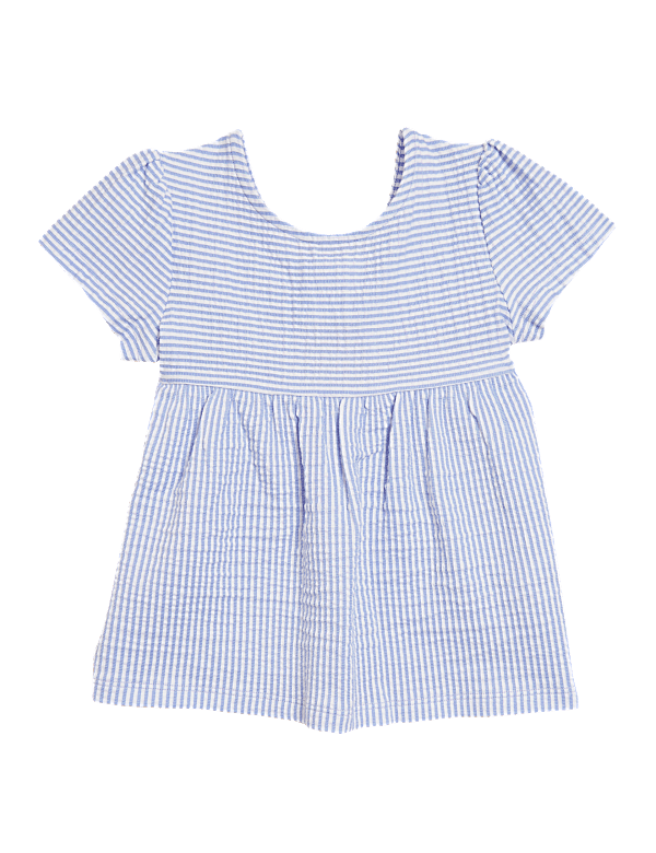 Cotton Rich Striped Top (2-7 Yrs)