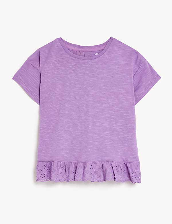 Pure Cotton Frill Top (2-8 Yrs) - US