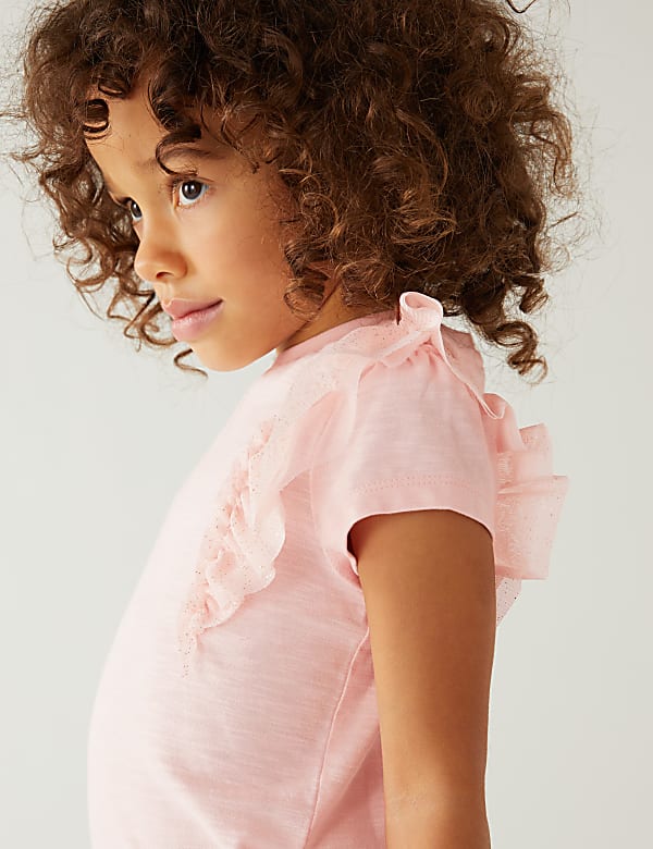 Pure Cotton Glitter T-Shirt