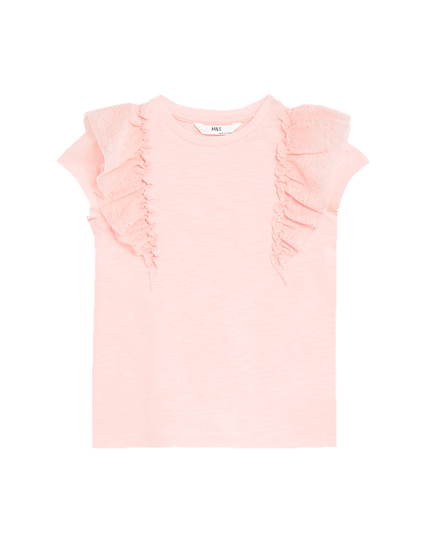 Pure Cotton Glitter T-Shirt