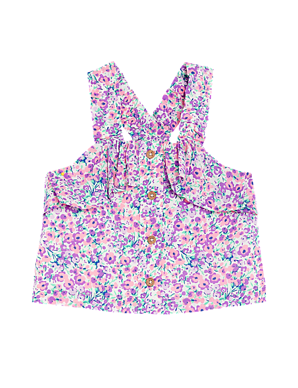 Pure Cotton Floral Top