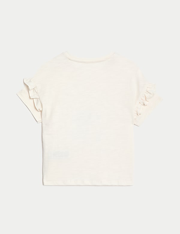 Pure Cotton Sequin T-Shirt (2-8 Yrs)