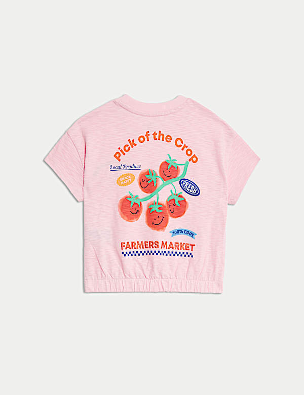 Pure Cotton Tomato T-Shirt (2-8 Yrs)