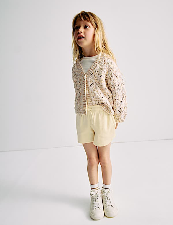 Short en coton gaufré (du 2 au 8 ans) - CA