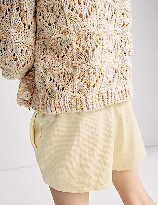 Cotton Rich Waffle Shorts (2-8 Yrs) - IL