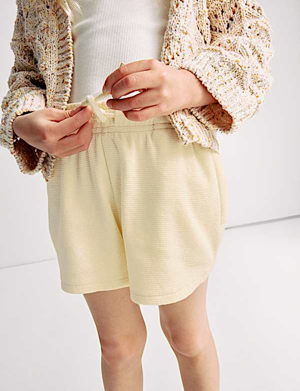 Cotton Rich Waffle Shorts (2-8 Yrs) - IL