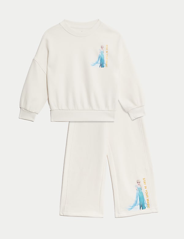 2pc Cotton Rich Frozen™ Joggers and Sweatshirt (2-8 Yrs) - KR