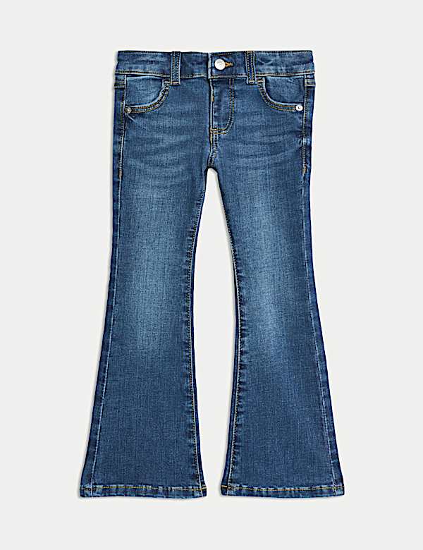 Denim Flared Jeans (2-8 Yrs) - US