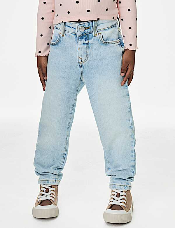 Mom Denim Jeans (2-8 Yrs) - JE