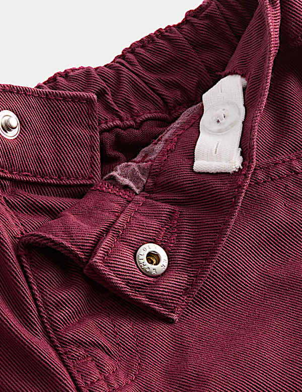 Jeans aus reinem Baumwolldenim mit ausgestelltem Bein (2–10 J.) - DE