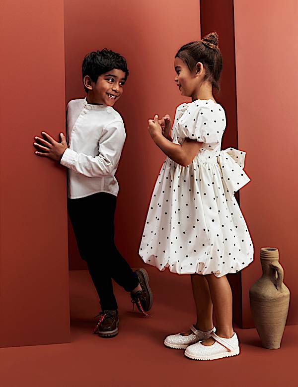 Polka Dot Dress (2-16 Yrs)