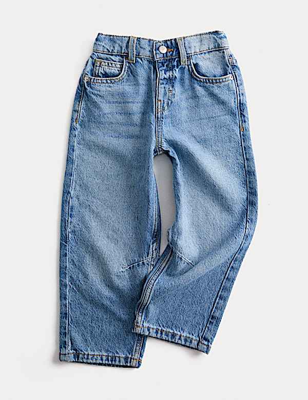 Denim Barrel Jeans (2-10 Yrs) - NZ