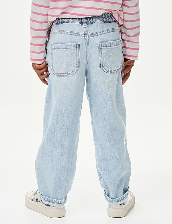 Τζιν παντελόνι Mom (2-8 ετών) - GR