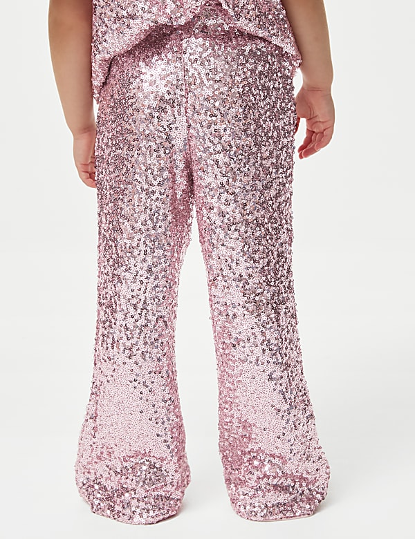 Sequin Elasticated Waist Trousers (2-8 Yrs)