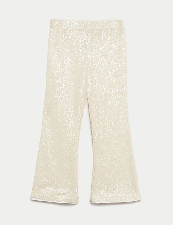 Sequin Elasticated Waist Trousers (2-8 Yrs) - LT