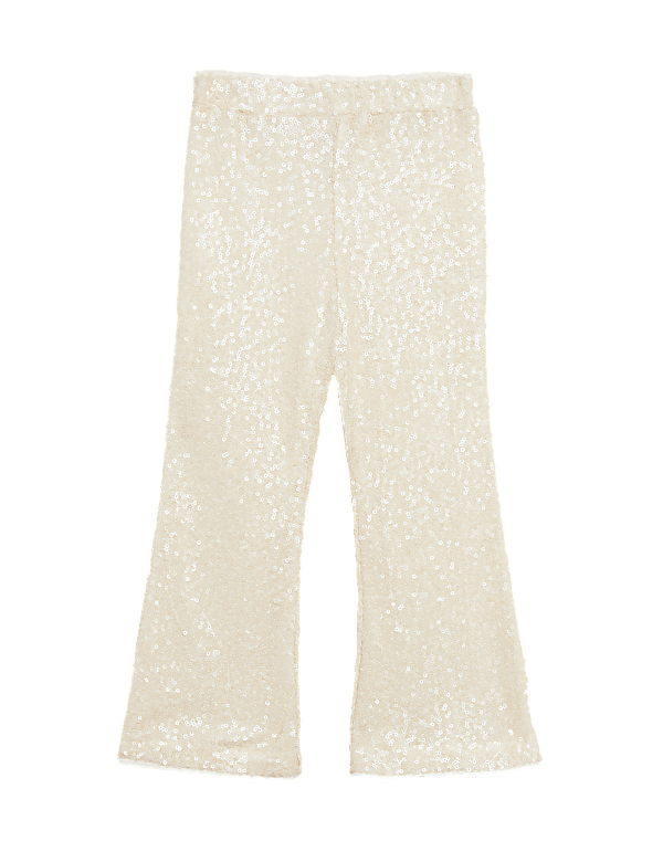 Sequin Elasticated Waist Trousers (2-8 Yrs)