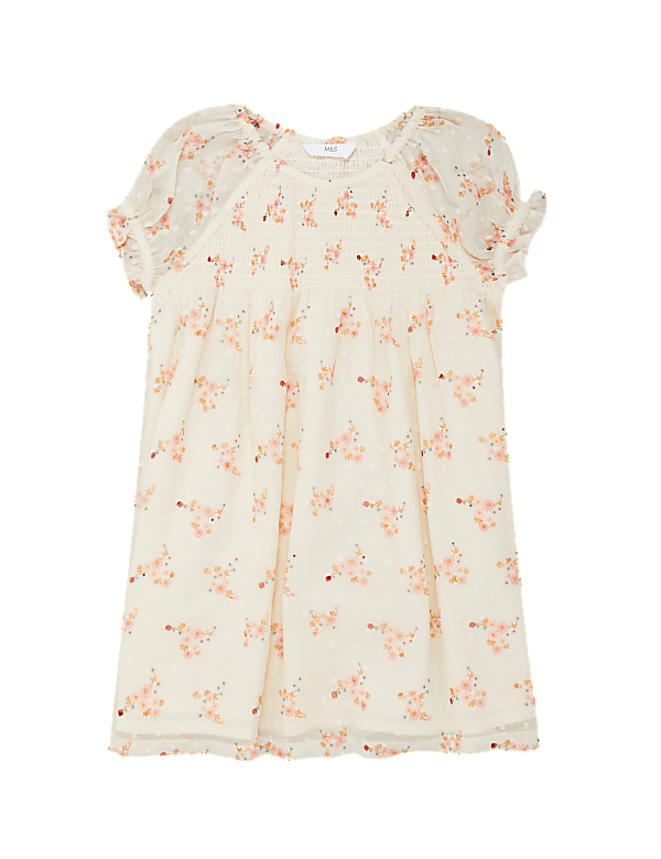 Chiffon Floral  Dress (2-7 Yrs)