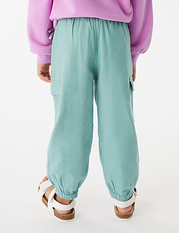 Pure Cotton Cargo Trousers