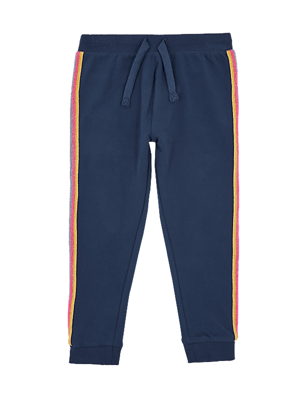 Rainbow Sparkle Side Stripe Joggers (2-7 Yrs)