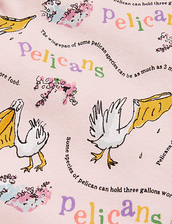 Cotton Roald Dahl™ & NHM™ Pelican Joggers