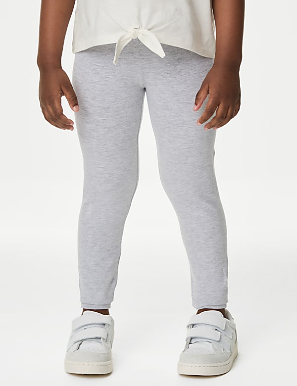 Κολάν χωρίς σχέδιο με υψηλή περιεκτικότητα σε βαμβάκι (2-8 ετών) - GR