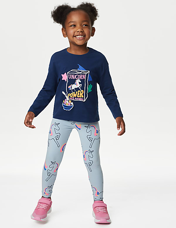 Kids unicorn leggings shop