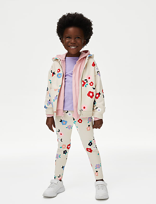 Leggings en coton avec imprime du 2 au 8 ans CALICO Leggings M S CA