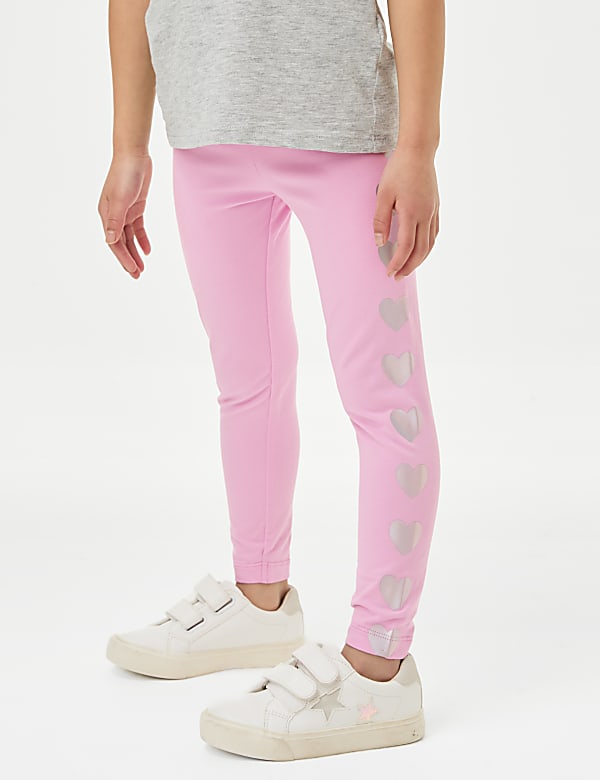Cotton Rich Leggings (2-8 Yrs)