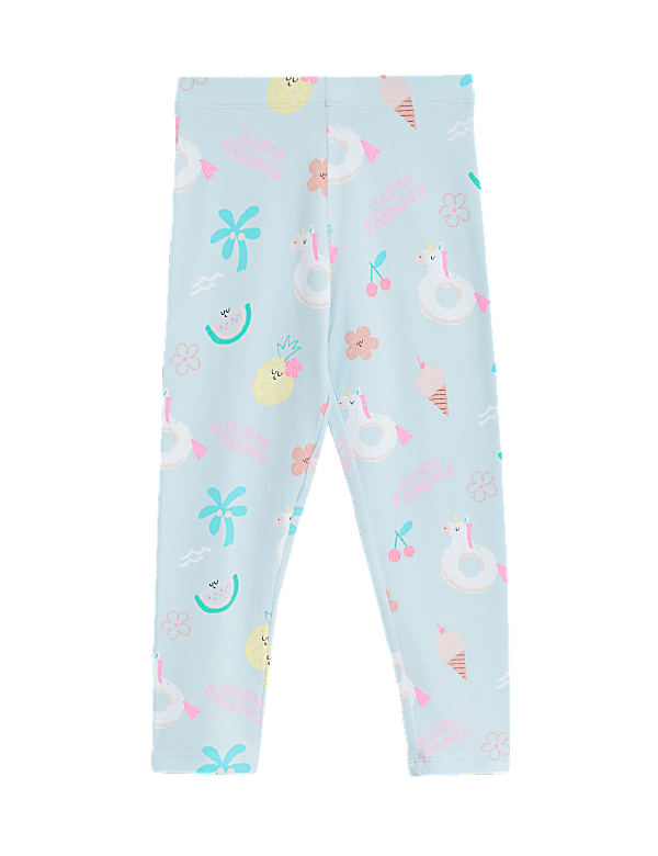 Cotton Rich Leggings (2-8 Yrs)