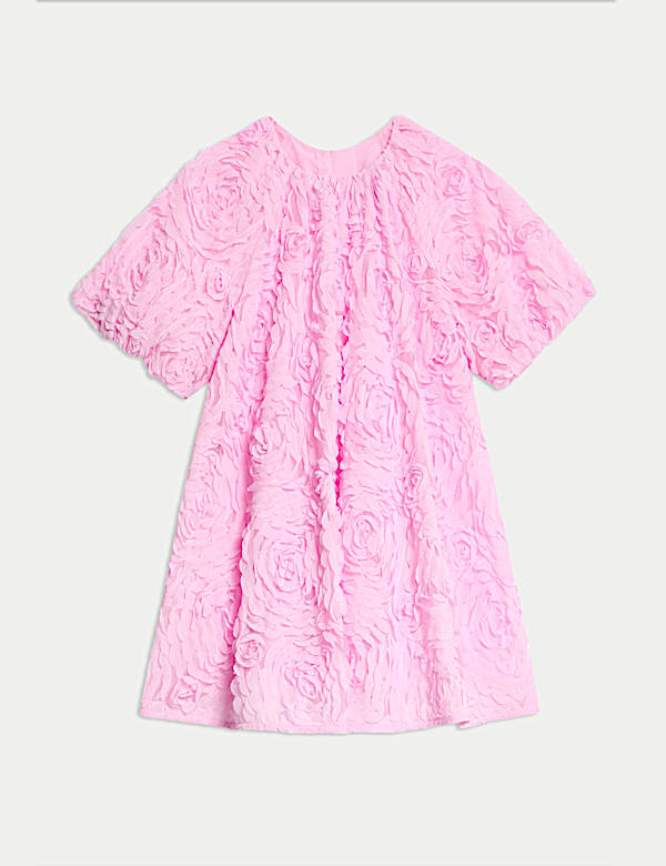Mesh Floral Dress (2-8 Yrs) - BN