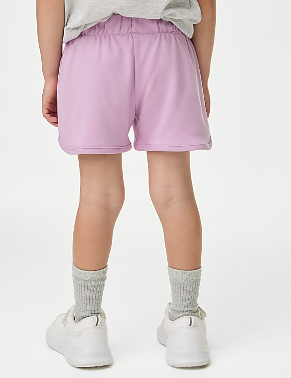 Pure Cotton Runner Shorts (2-8 Yrs) - GR