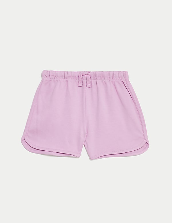 Pure Cotton Runner Shorts (2-8 Yrs) - GR