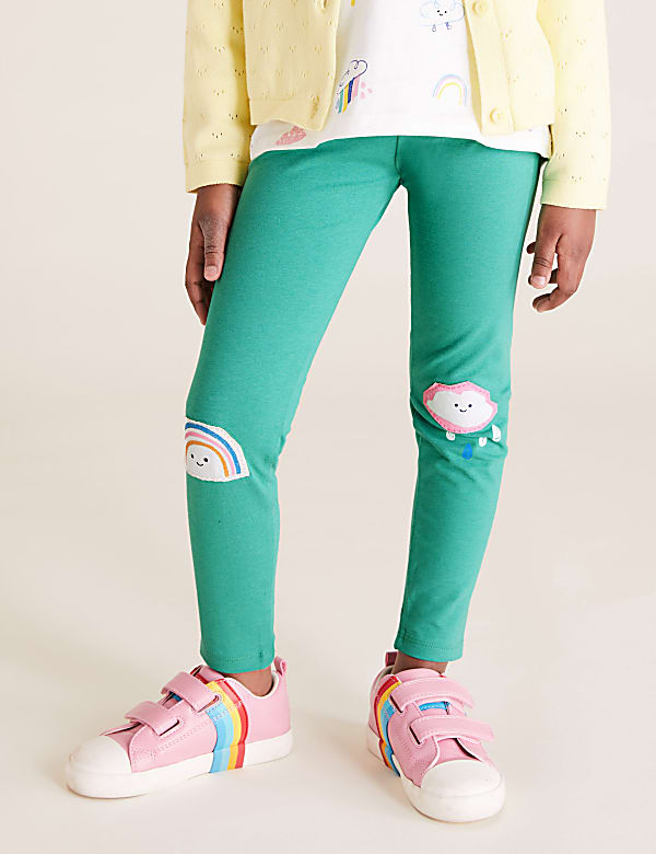 5pk Cotton Rich Multi Print Leggings (2-7 Yrs)