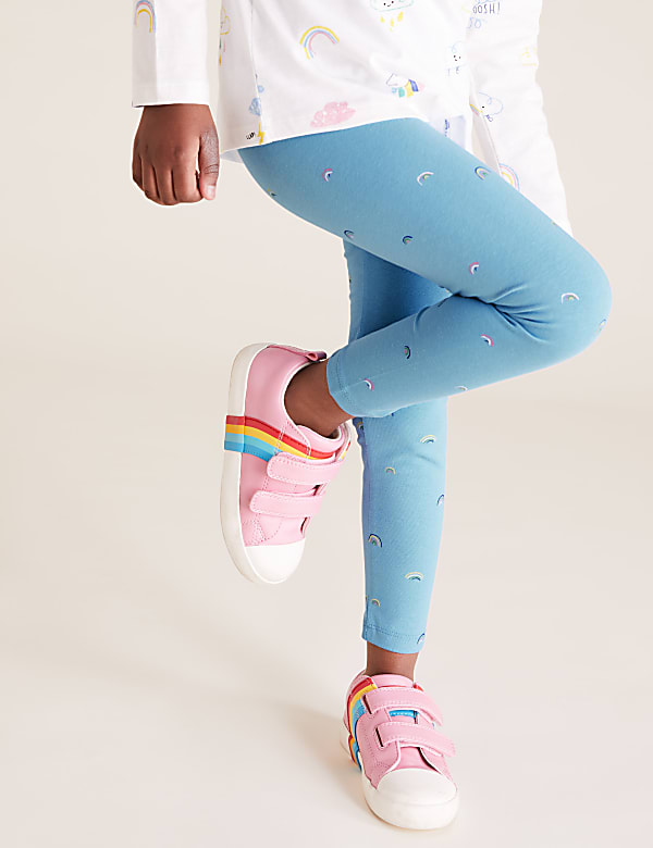 5pk Cotton Rich Multi Print Leggings (2-7 Yrs)