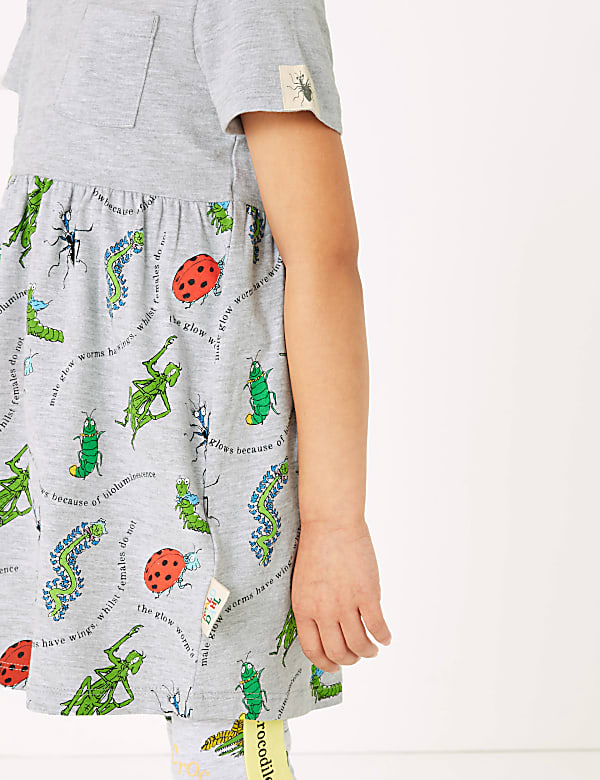 Roald Dahl™ & NHM™ Bug Dress (2-7 Yrs)