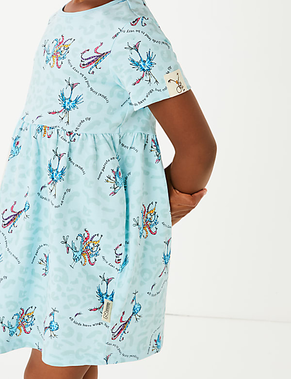 Roald Dahl™ & NHM™ Roly-Poly Bird Dress (2-7 Yrs)