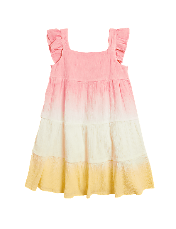 Pure Cotton Tie Dye Dress (2-7 Yrs)