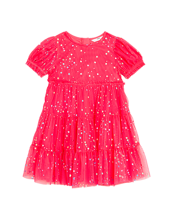 Star Print Dress (2 - 7 Yrs)